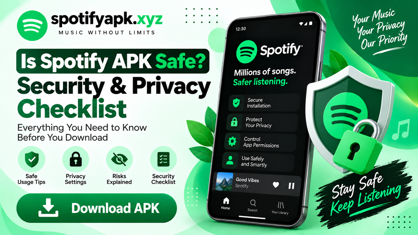Install Spotify APK Safely