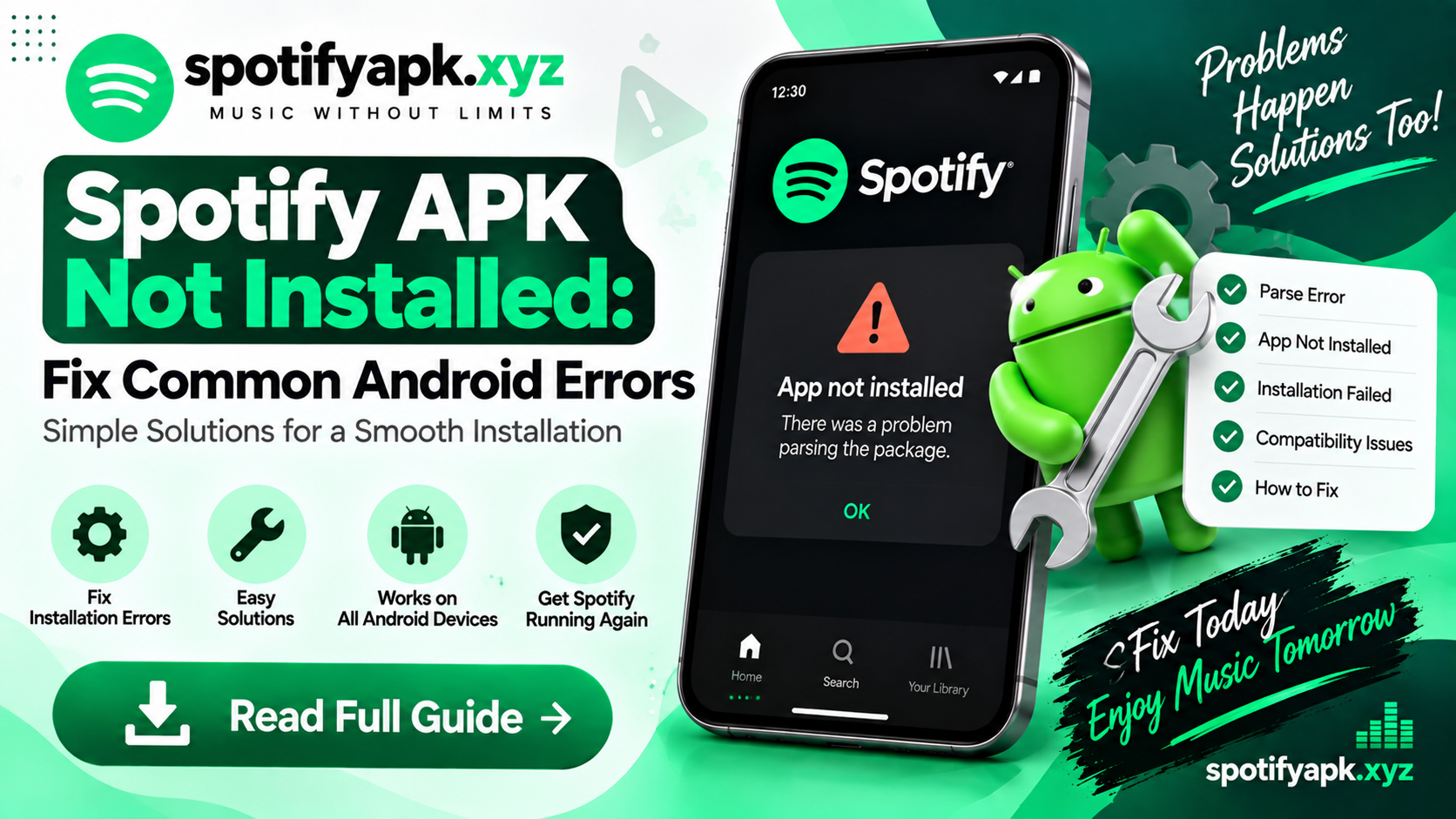 Fix “App Not Installed”