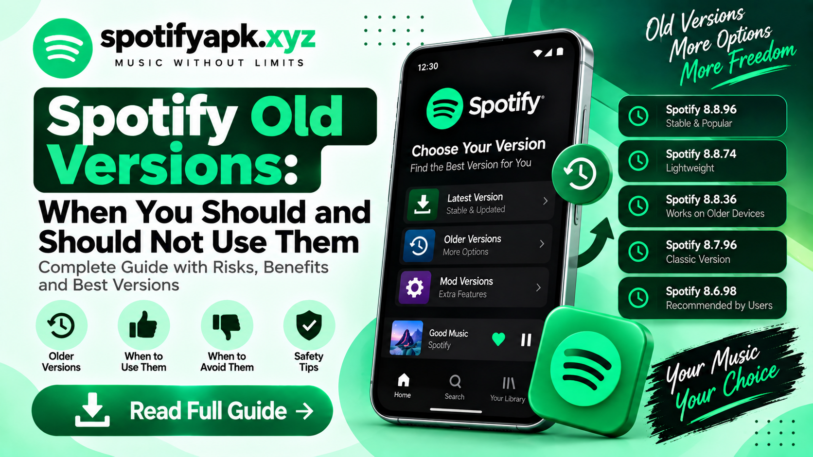 Old Versions Explained